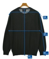 Handvaerk（ハンドバーク）ニット・セーター 黒 サイズ:L メンズ/2200659437037