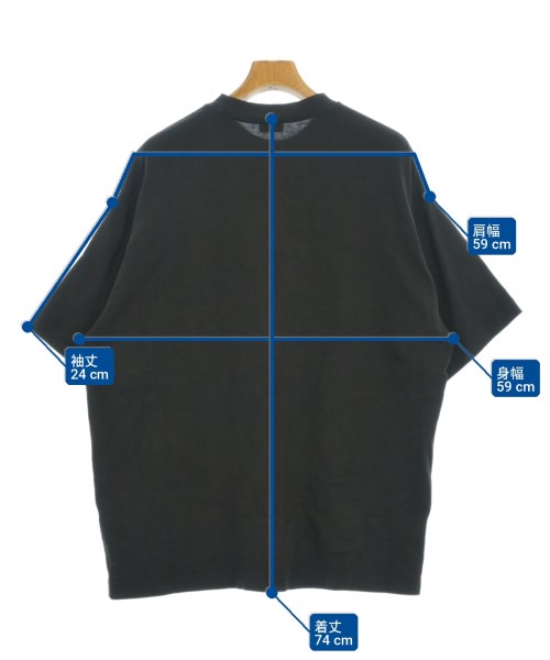 Handvaerk（ハンドバーク）Tシャツ・カットソー 黒 サイズ:L メンズ/2200699138277