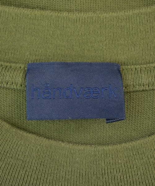 Handvaerk（ハンドバーク）Tシャツ・カットソー カーキ サイズ:L メンズ/2200699138284
