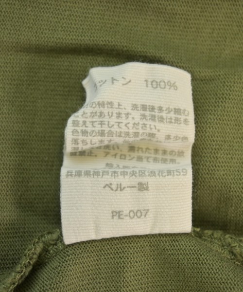 Handvaerk（ハンドバーク）Tシャツ・カットソー カーキ サイズ:L メンズ/2200699138284