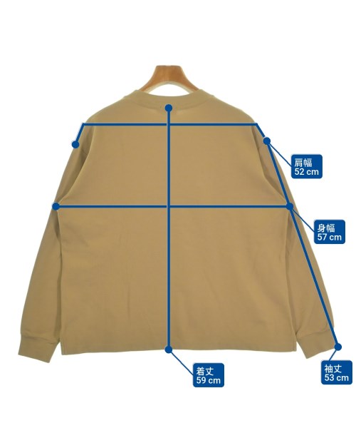 Handvaerk（ハンドバーク）Tシャツ・カットソー ベージュ サイズ:S メンズ/2200660496023