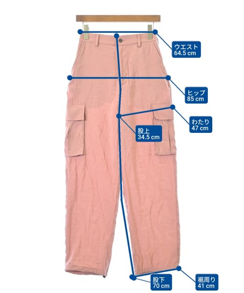 suadeo（スアデオ）カーゴパンツ ピンク サイズ:40(M位) レディース/2200694846054