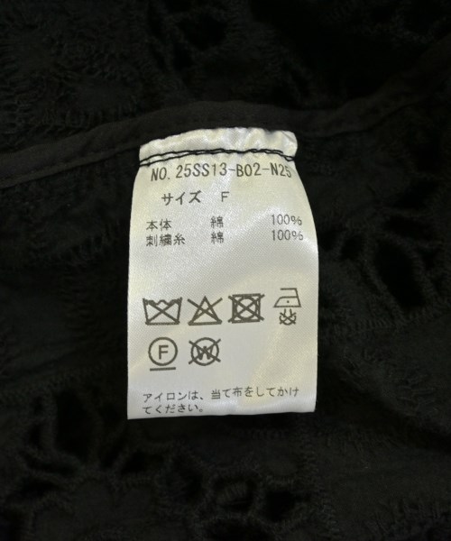 suadeo（スアデオ）カジュアルシャツ 黒 サイズ:F レディース/2200717491032