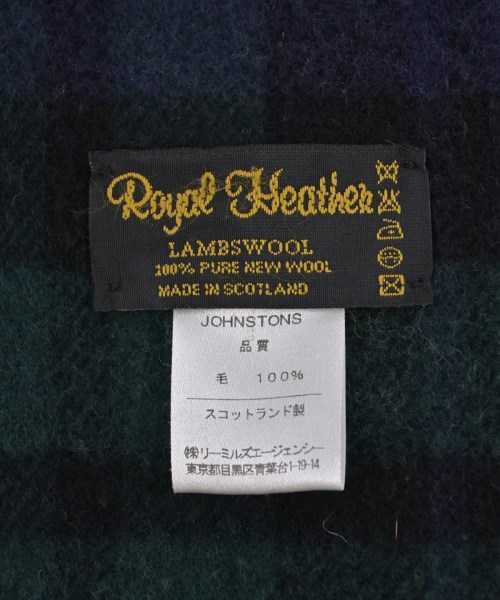 Royal Heather（ロイヤルヘザー）マフラー 緑 サイズ:- メンズ/2200709396185