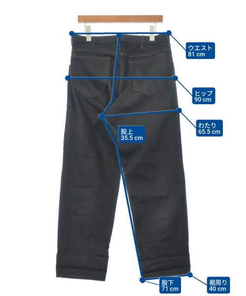 SUNDAYS BEST（サンデイズベスト）デニムパンツ 黒 サイズ:32(L位) メンズ/2200670155668