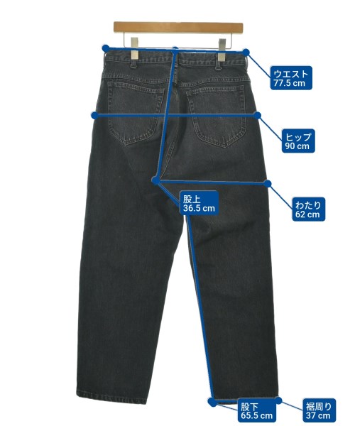 SUNDAYS BEST（サンデイズベスト）デニムパンツ 黒 サイズ:32(L位) メンズ/2200642532022