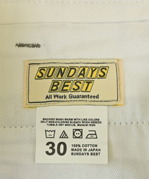 SUNDAYS BEST（サンデイズベスト）チノパン 茶 サイズ:30(M位) メンズ/2200728734074