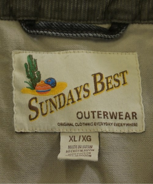 SUNDAYS BEST（サンデイズベスト）カバーオール 黒 サイズ:XL メンズ/2200686765110