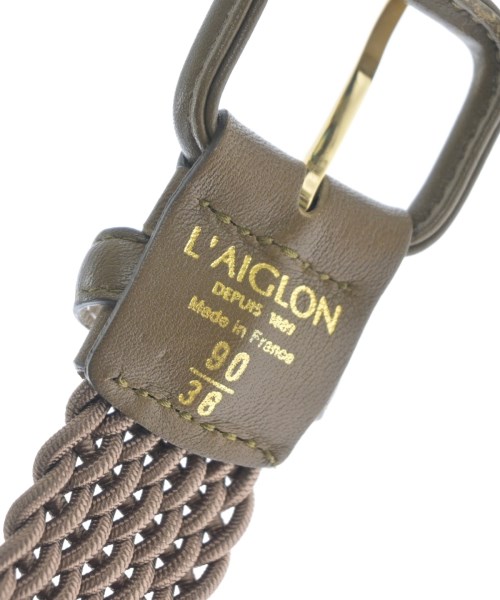 L'AIGLON（レグロン）ベルト ベージュ サイズ:90/36 メンズ/2200629027046