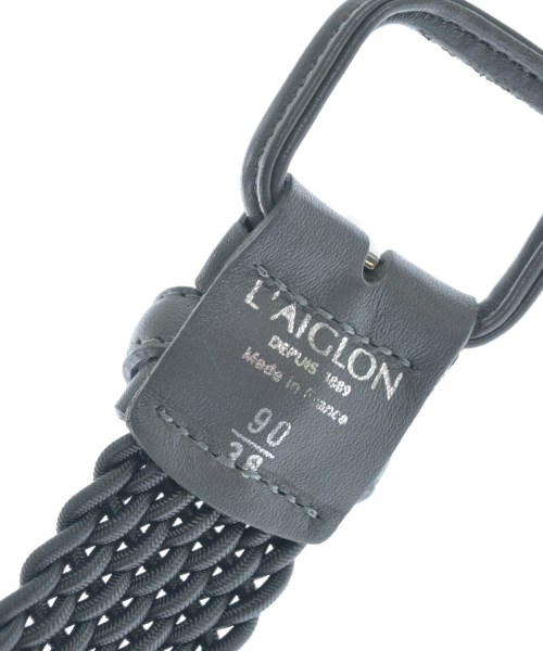 L'AIGLON（レグロン）ベルト グレー サイズ:90/38 メンズ/2200629027053
