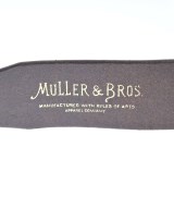 MULLER & BROS（ミュラーアンドブロス）ベルト 茶 サイズ:34 メンズ/2200614786064