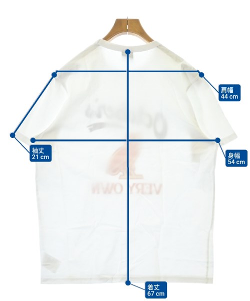 OCTOBERS VERY OWN（オクトーバーズベリーオウン）Tシャツ・カットソー 白 サイズ:L メンズ/2200693943099