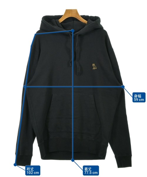 OCTOBERS VERY OWN（オクトーバーズベリーオウン）パーカー 黒 サイズ:XL メンズ/2200706679038