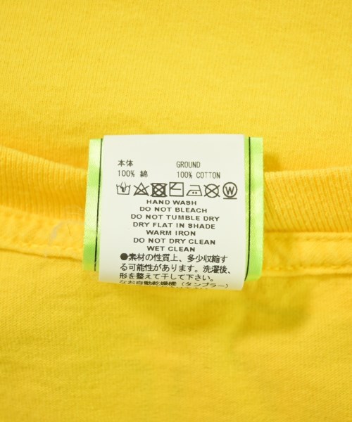 BLOHM（ブローム）Tシャツ・カットソー 黄 サイズ:L メンズ/2200711384231
