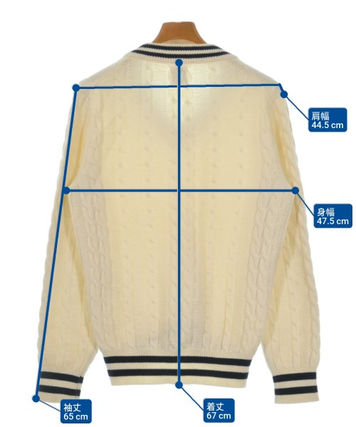 Mc Lauren（マックローレン）ニット・セーター 白 サイズ:-(M位) メンズ/2200622943039