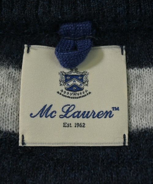 Mc Lauren（マックローレン）ニット・セーター 紺 サイズ:44(M位) メンズ/2200638551051