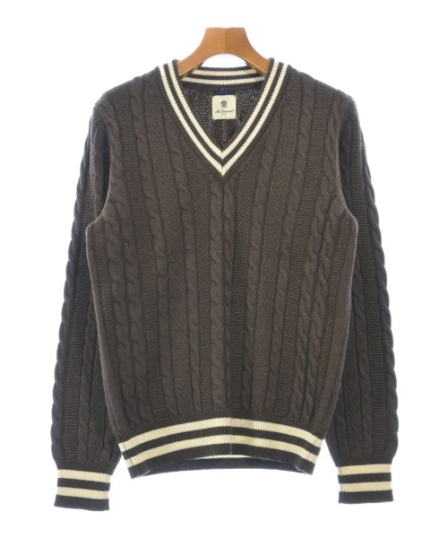 Mc Lauren(マックローレン)ニット・セーター 茶 サイズ:48(L位)/2200648392033