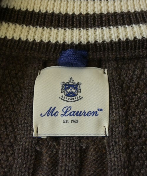 Mc Lauren（マックローレン）ニット・セーター 茶 サイズ:48(L位) メンズ/2200648392033