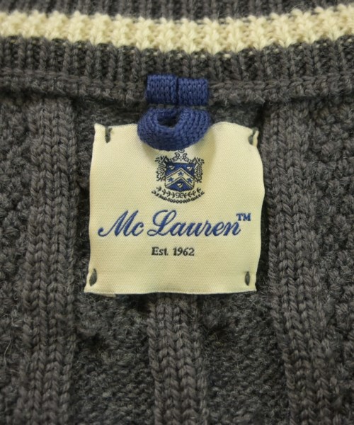Mc Lauren（マックローレン）ニット・セーター グレー サイズ:48(L位) メンズ/2200651356107
