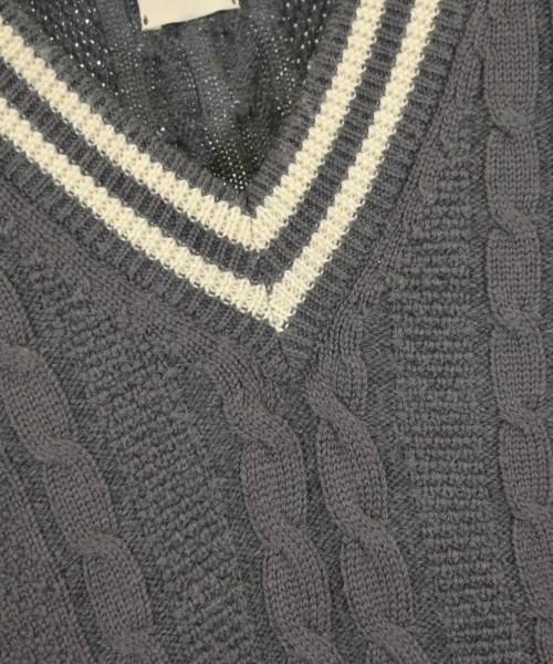 Mc Lauren（マックローレン）ニット・セーター グレー サイズ:48(L位) メンズ/2200651356107