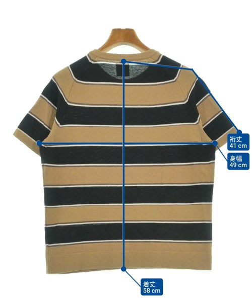 Mc Lauren（マックローレン）Tシャツ・カットソー 茶 サイズ:48(L位) メンズ/2200651356282