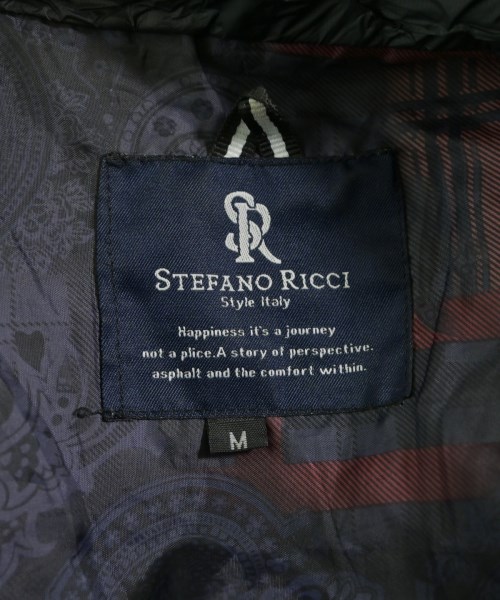 STEFANO RICCI（ステファノ・リッチ）ダウンジャケット/ダウンベスト 黒 サイズ:M メンズ/2200617548058
