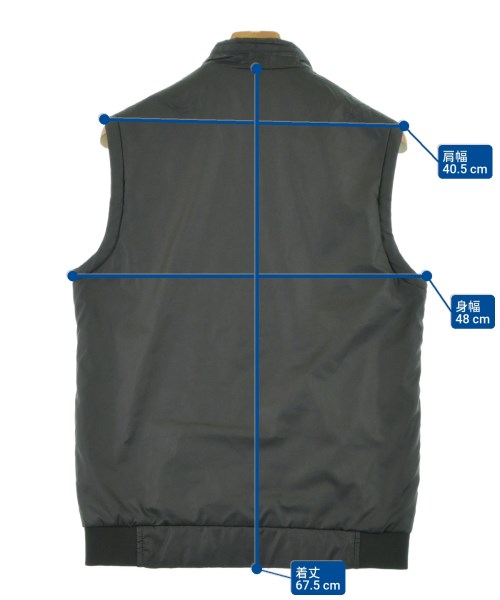 STEFANO RICCI（ステファノ・リッチ）ダウンジャケット/ダウンベスト 黒 サイズ:M メンズ/2200617548058