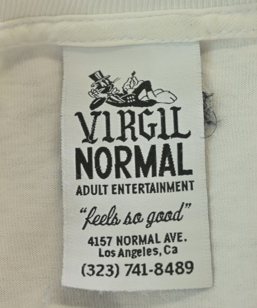 VIRGIL NORMAL（バージルノーマル）Tシャツ・カットソー 白 サイズ:L メンズ/2200614416022