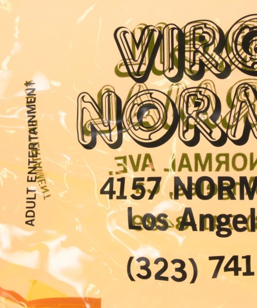VIRGIL NORMAL（バージルノーマル）トートバッグ オレンジ サイズ:- メンズ/2200701354053