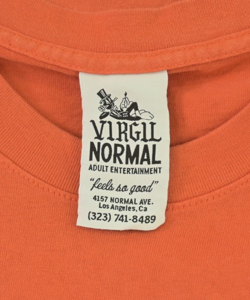 VIRGIL NORMAL（バージルノーマル）Tシャツ・カットソー オレンジ サイズ:M メンズ/2200722841082