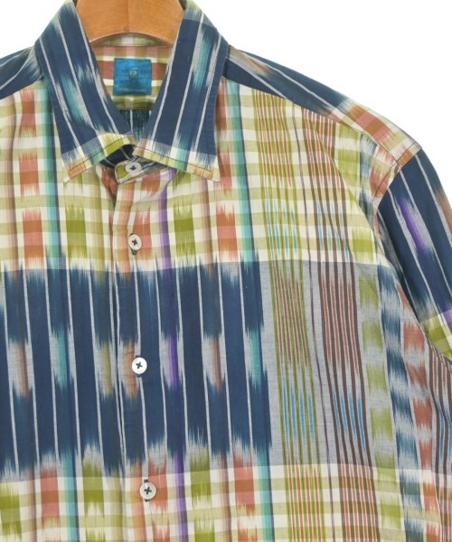 PERIOD FEATURES（ピリオドフィーチャーズ）カジュアルシャツ 紺 サイズ:3(L位) メンズ/2200663111022