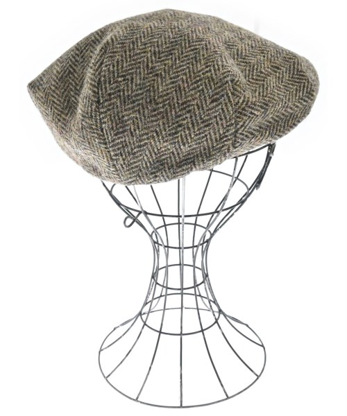 ELENA DAWSON（エレナドーソン）ハンチング・ベレー帽 茶 サイズ:- メンズ/2200628042033