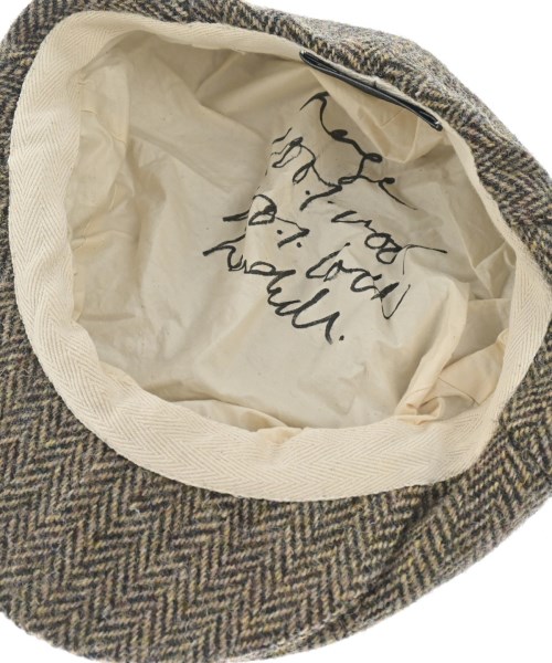 ELENA DAWSON（エレナドーソン）ハンチング・ベレー帽 茶 サイズ:- メンズ/2200628042033