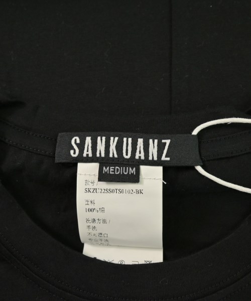 SANKUANZ（サンクアンズ）Tシャツ・カットソー 黒 サイズ:M メンズ/2200644151207