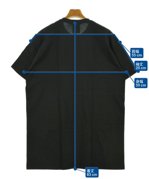 SANKUANZ（サンクアンズ）Tシャツ・カットソー 黒 サイズ:M メンズ/2200644151207