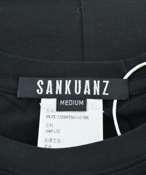 SANKUANZ（サンクアンズ）Tシャツ・カットソー 黒 サイズ:M メンズ/2200675749350