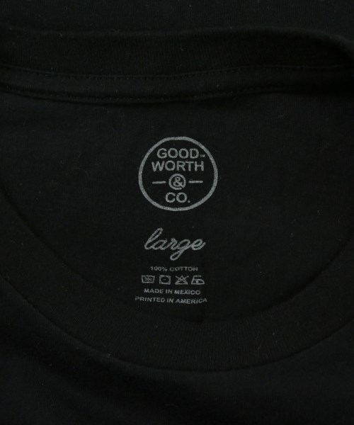 GOODWORTH & CO.（グッドワース）Tシャツ・カットソー 黒 サイズ:L メンズ/2200686576044