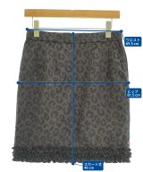 Vermeerist BEAMS（フェルメリスト　ビームス）ひざ丈スカート 茶 サイズ:M レディース/2200674043039