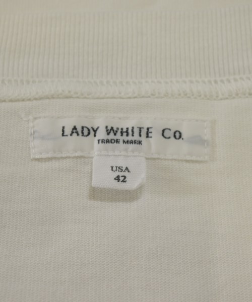 LADY WHITE COMPANY（レディーホワイトカンパニー）Tシャツ・カットソー 白 サイズ:42(XL位) メンズ/2200712492102
