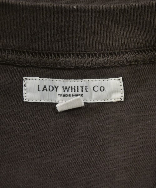 LADY WHITE COMPANY（レディーホワイトカンパニー）Tシャツ・カットソー 茶 サイズ:42(XL位) メンズ/2200712492119