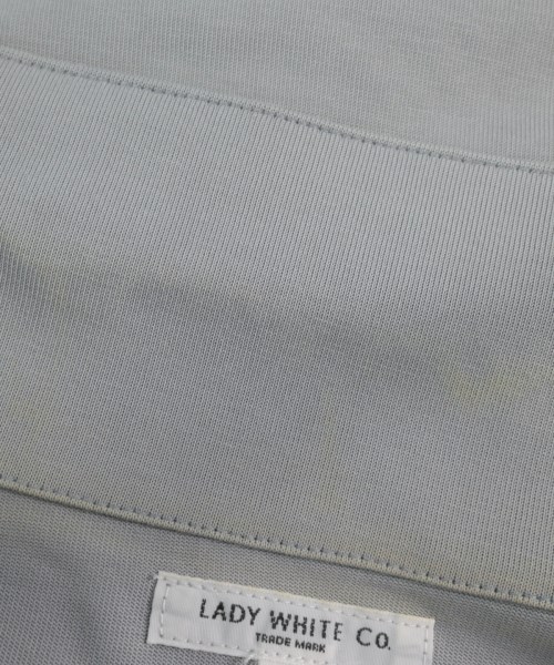 LADY WHITE COMPANY（レディーホワイトカンパニー）ポロシャツ グレー サイズ:38(L位) メンズ/2200727265197