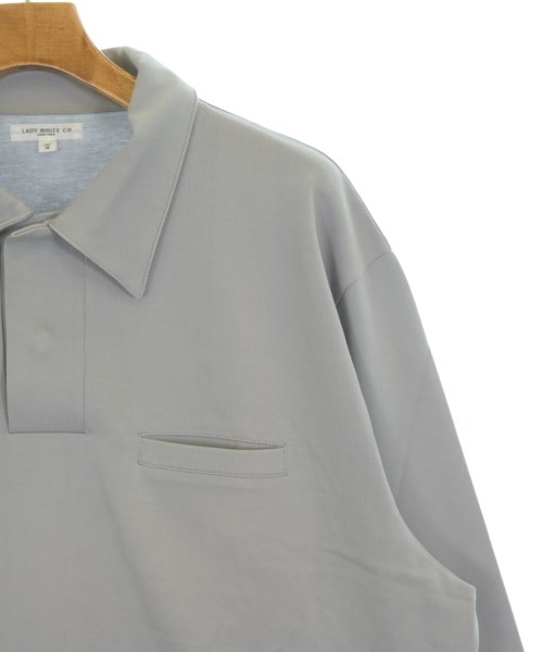 LADY WHITE COMPANY（レディーホワイトカンパニー）ポロシャツ グレー サイズ:38(L位) メンズ/2200727265197