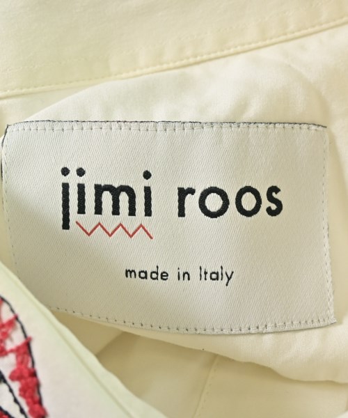 Jimi roos（ジミルース）カジュアルシャツ 白 サイズ:L メンズ/2200614417074
