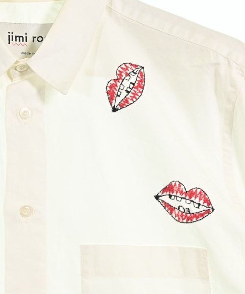 Jimi roos（ジミルース）カジュアルシャツ 白 サイズ:L メンズ/2200614417074