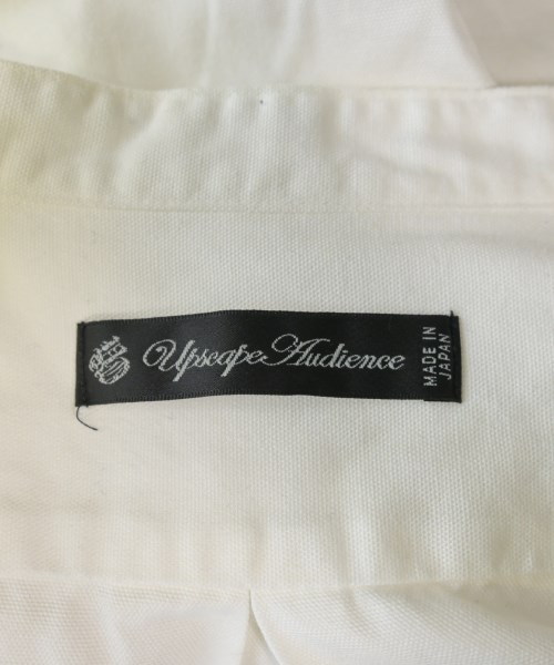 Upscape Audience（アップスケープオーディエンス）カジュアルシャツ 白 サイズ:M メンズ/2200613143097