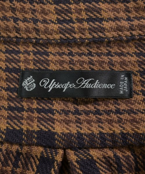 Upscape Audience（アップスケープオーディエンス）カジュアルシャツ 茶 サイズ:M メンズ/2200650480223