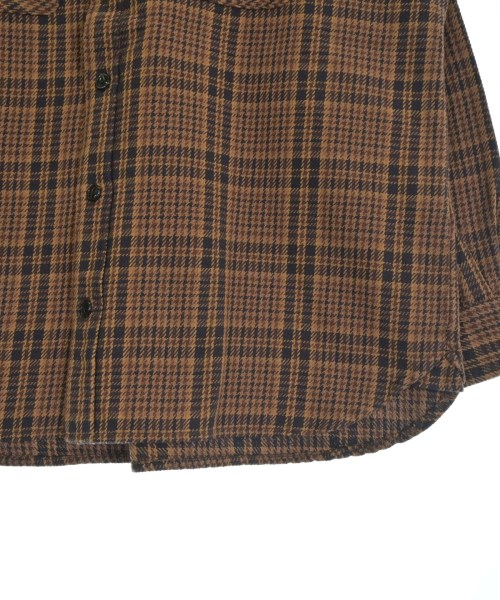 Upscape Audience（アップスケープオーディエンス）カジュアルシャツ 茶 サイズ:M メンズ/2200650480223