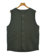 Upscape Audience（アップスケープオーディエンス）ベスト カーキ サイズ:L メンズ/2200650480230