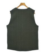 Upscape Audience（アップスケープオーディエンス）ベスト カーキ サイズ:L メンズ/2200650480230