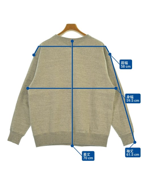 Upscape Audience（アップスケープオーディエンス）スウェット グレー サイズ:38(XL位) メンズ/2200650480322